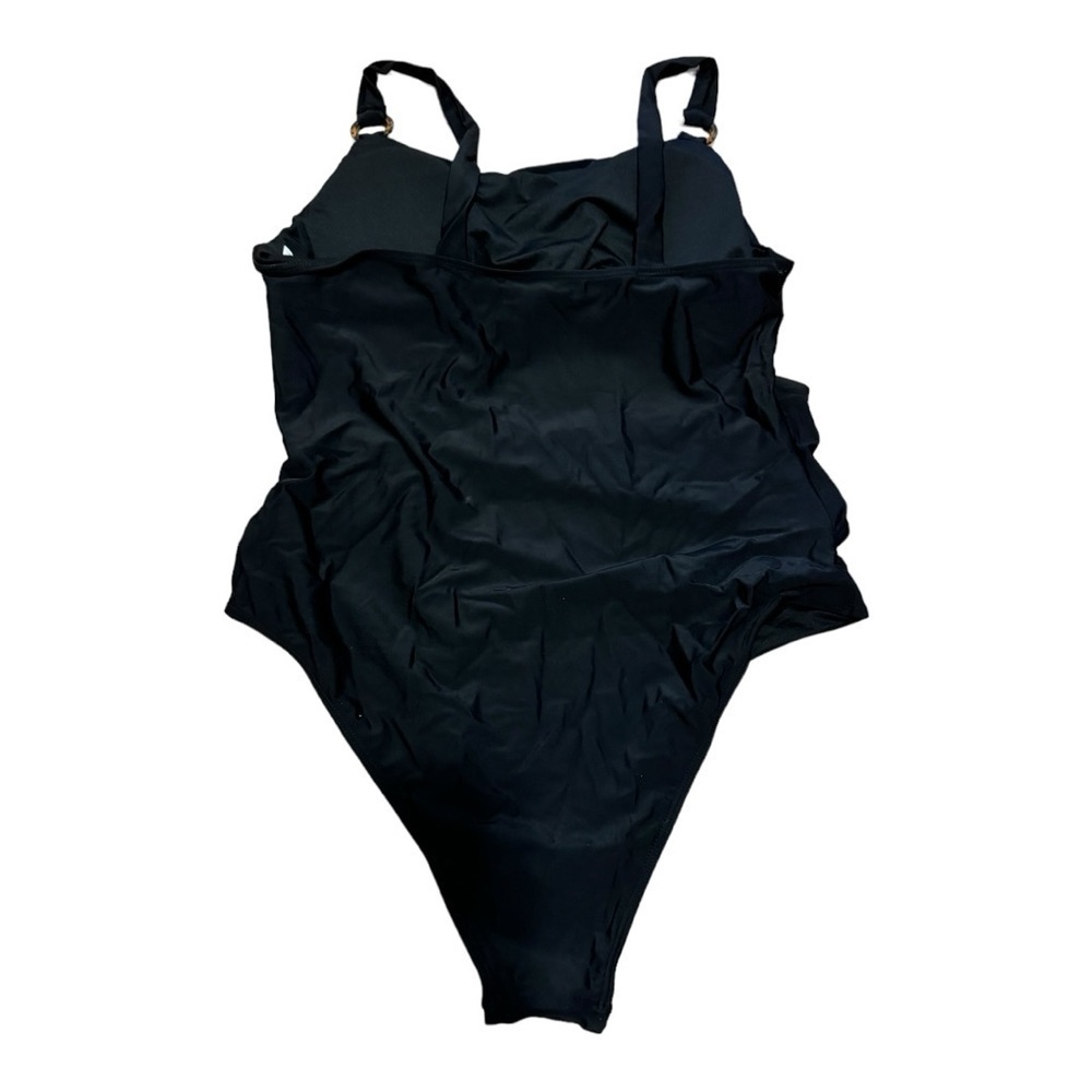 NWOT black monokini leopard rings - size XL - Picture 7 of 9